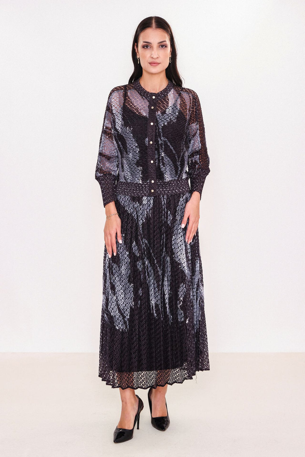 Myraang - Plus Size Suit (MYRG25K05-3061) - 8690200036316