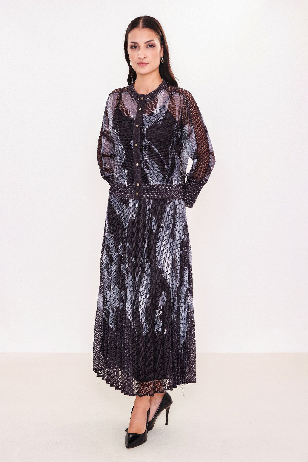 Myraang - Plus Size Suit (MYRG25K05-3061) - 8690200036316
