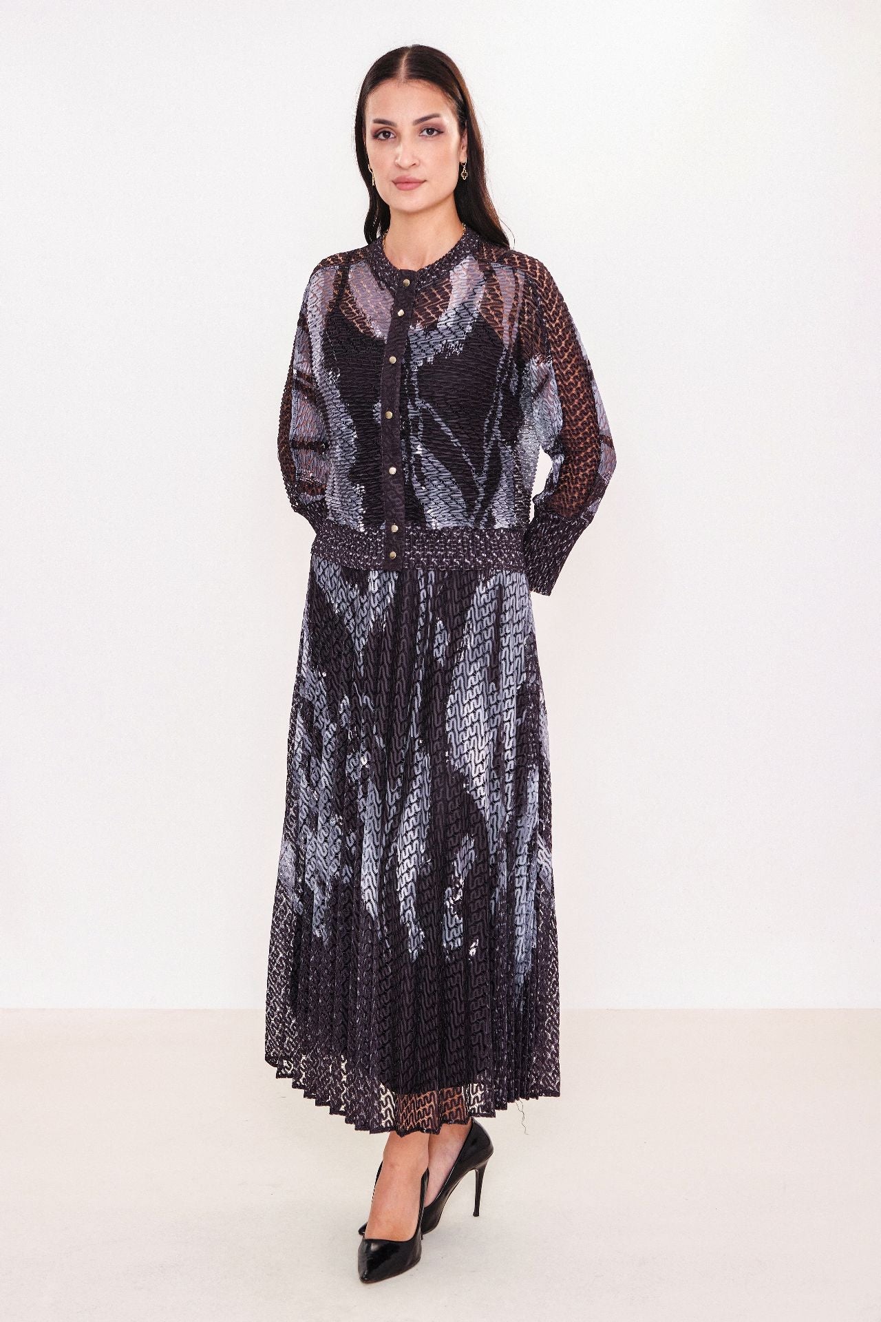 Myraang - Plus Size Suit (MYRG25K05-3061) - 8690200036316