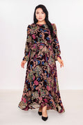 Ksas - Plus Size Dress (KSASEL-1024) - 8690200036507