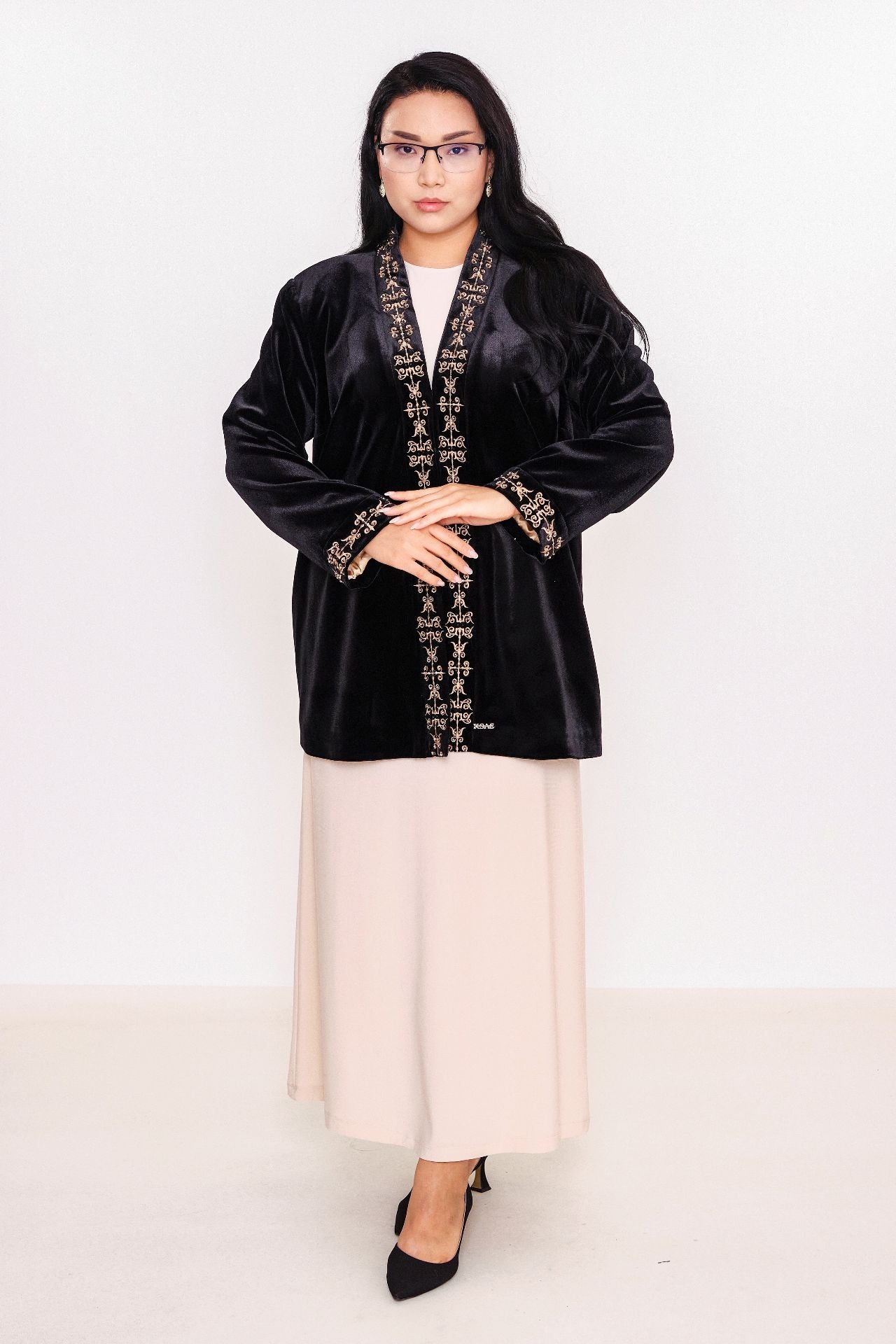 Ksas - Plus Size Cardigan (KSAS4181-1) - 8690200036514