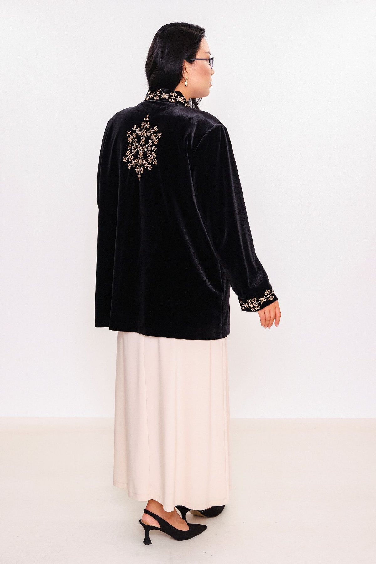 Ksas - Plus Size Cardigan (KSAS4181-1) - 8690200036514