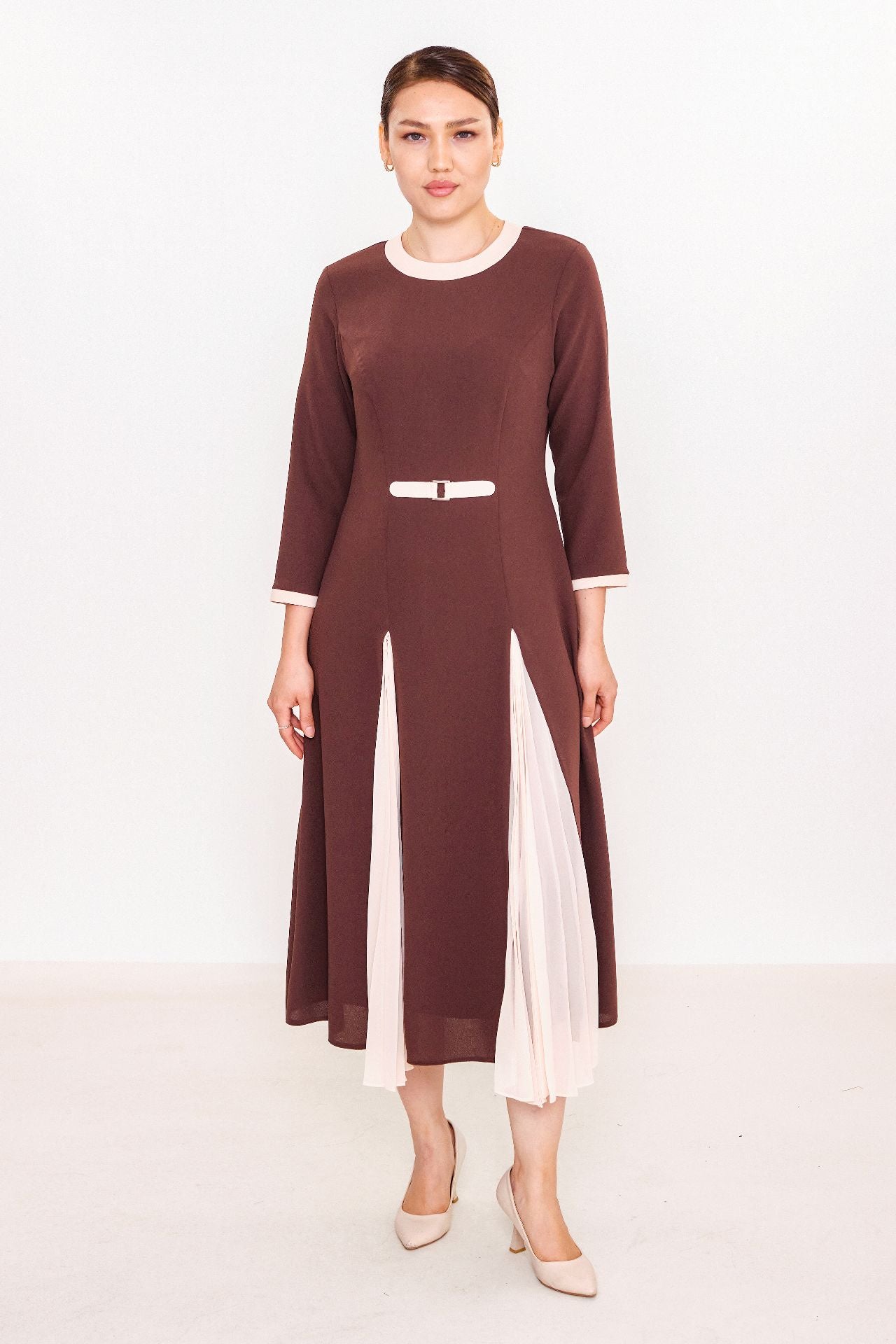 Si Design - Regular Size Dress (SİW51237) - 8690200037818