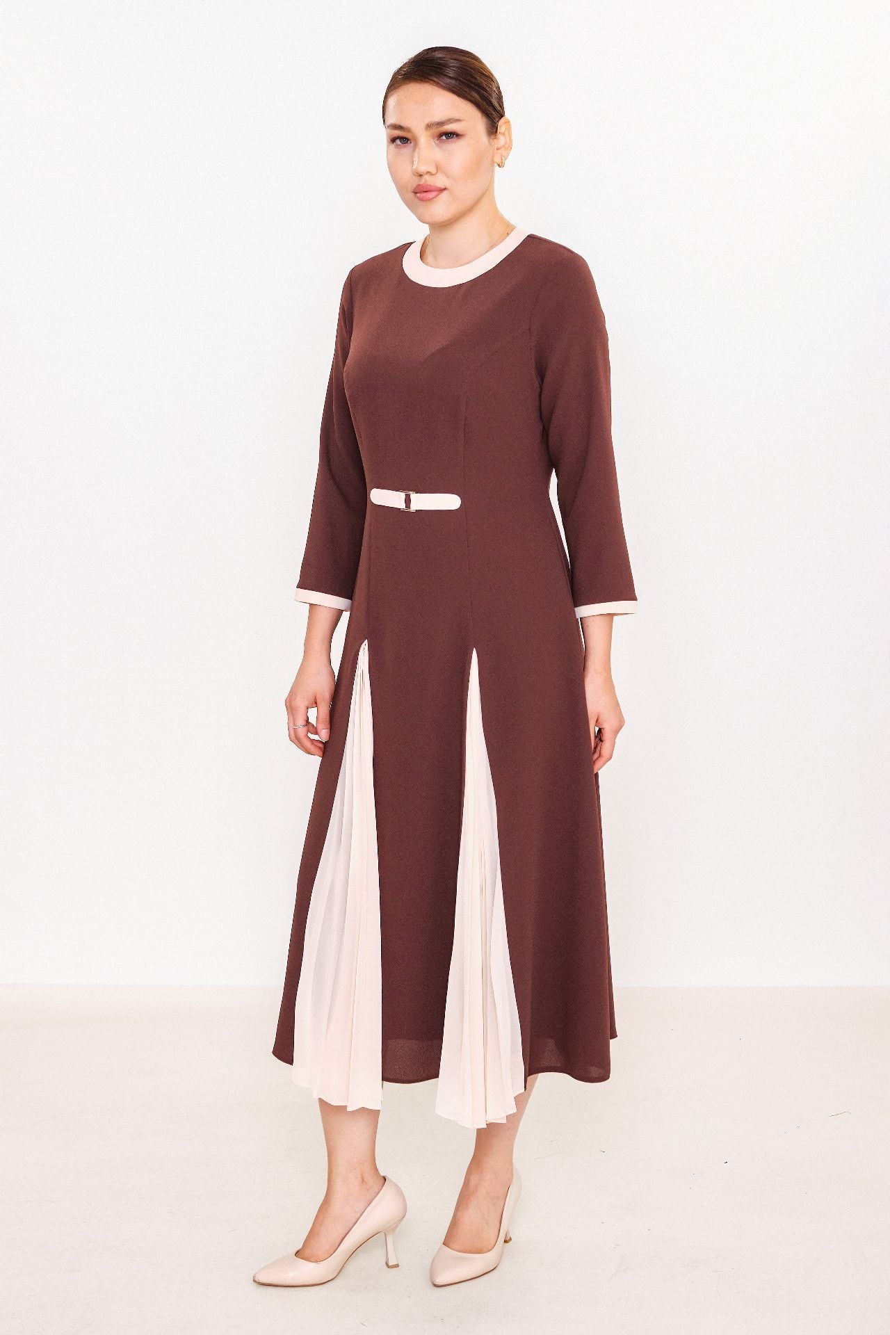 Si Design - Regular Size Dress (SİW51237) - 8690200037818