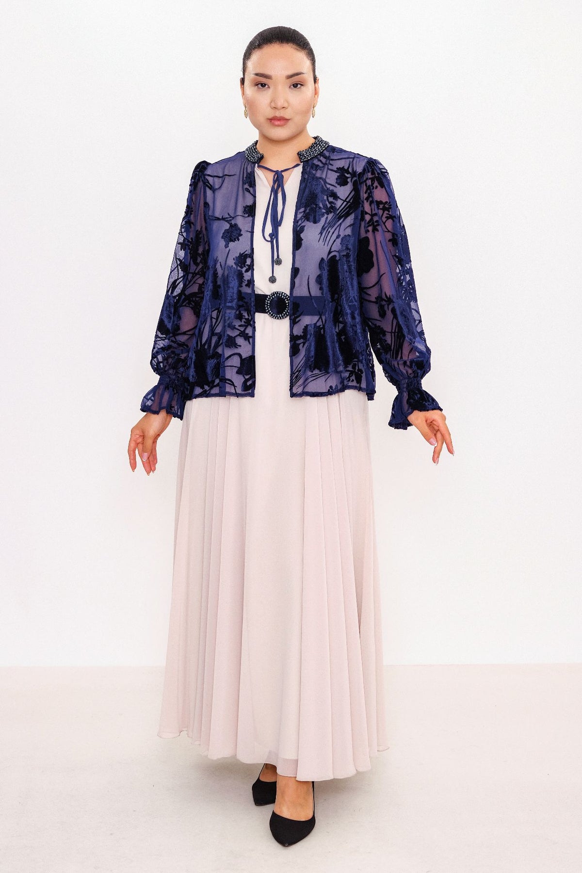 Ksas - Plus Size Dress (KSAS32360) - 8690200039096