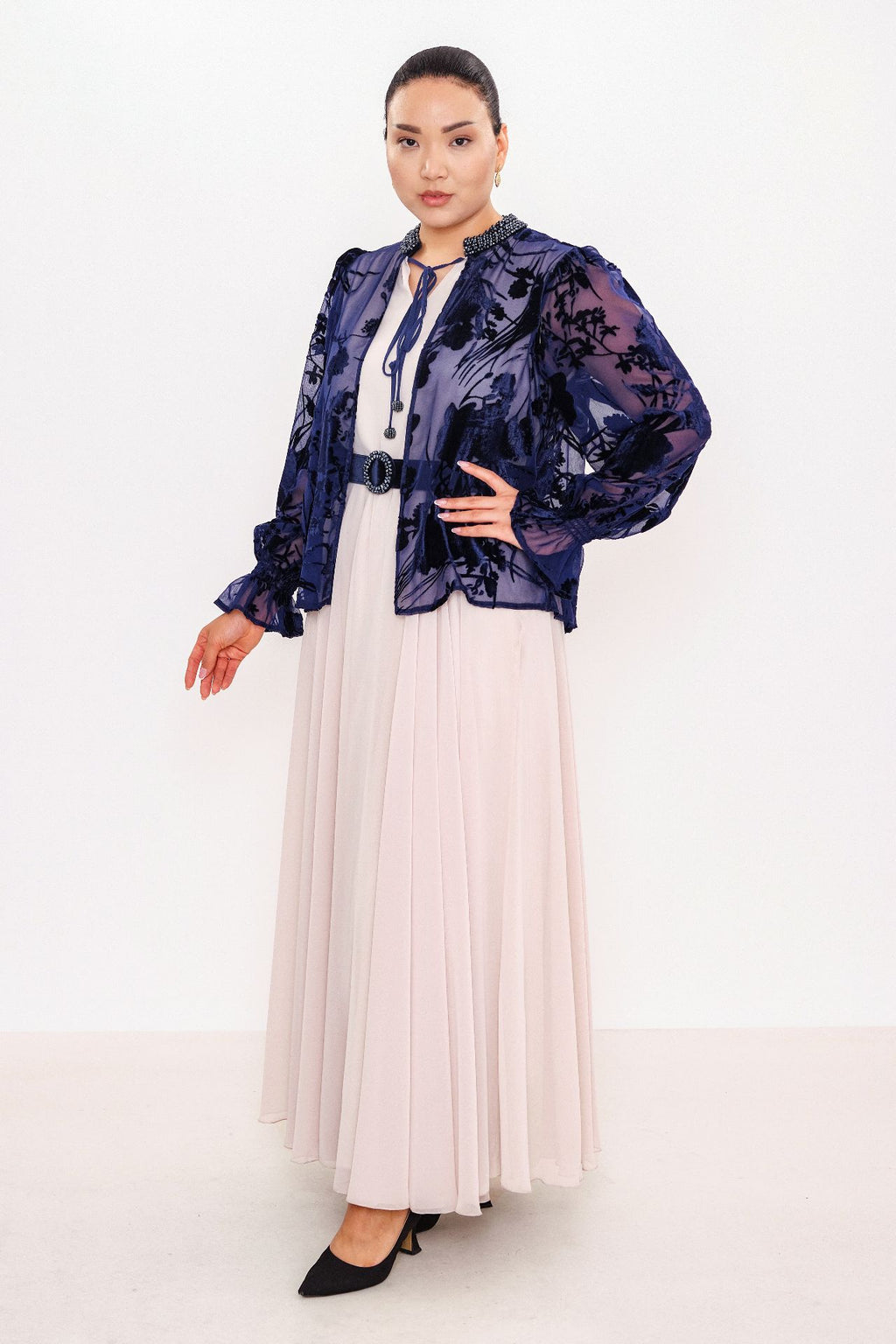 Ksas - Plus Size Dress (KSAS32360) - 8690200039096