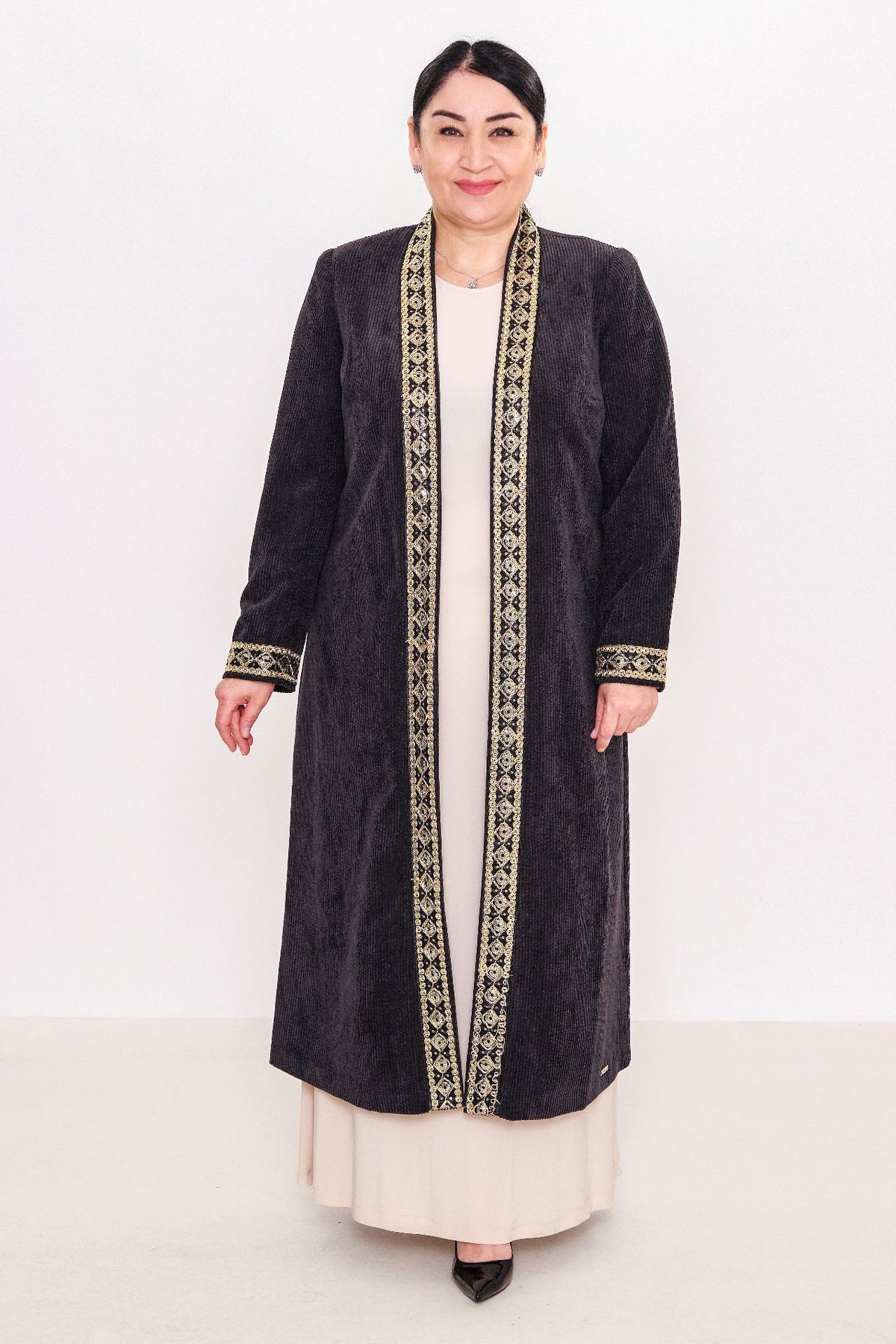 Ksas - Plus Size Cardigan (KSAS4035) - 8690200040740