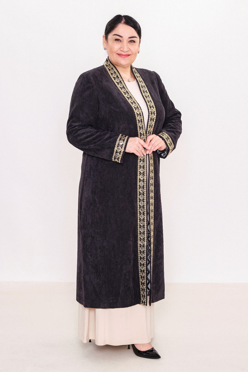 Ksas - Plus Size Cardigan (KSAS4035) - 8690200040740