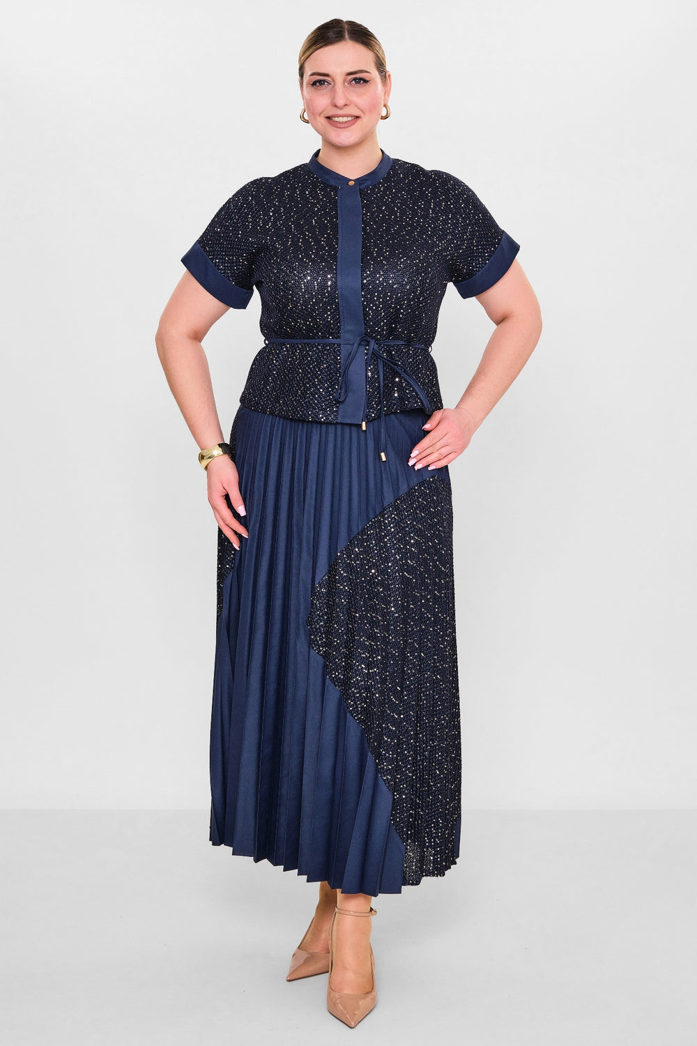 Myraang - Plus Size Suit (MYRG25K08-8443) - 8690200041884