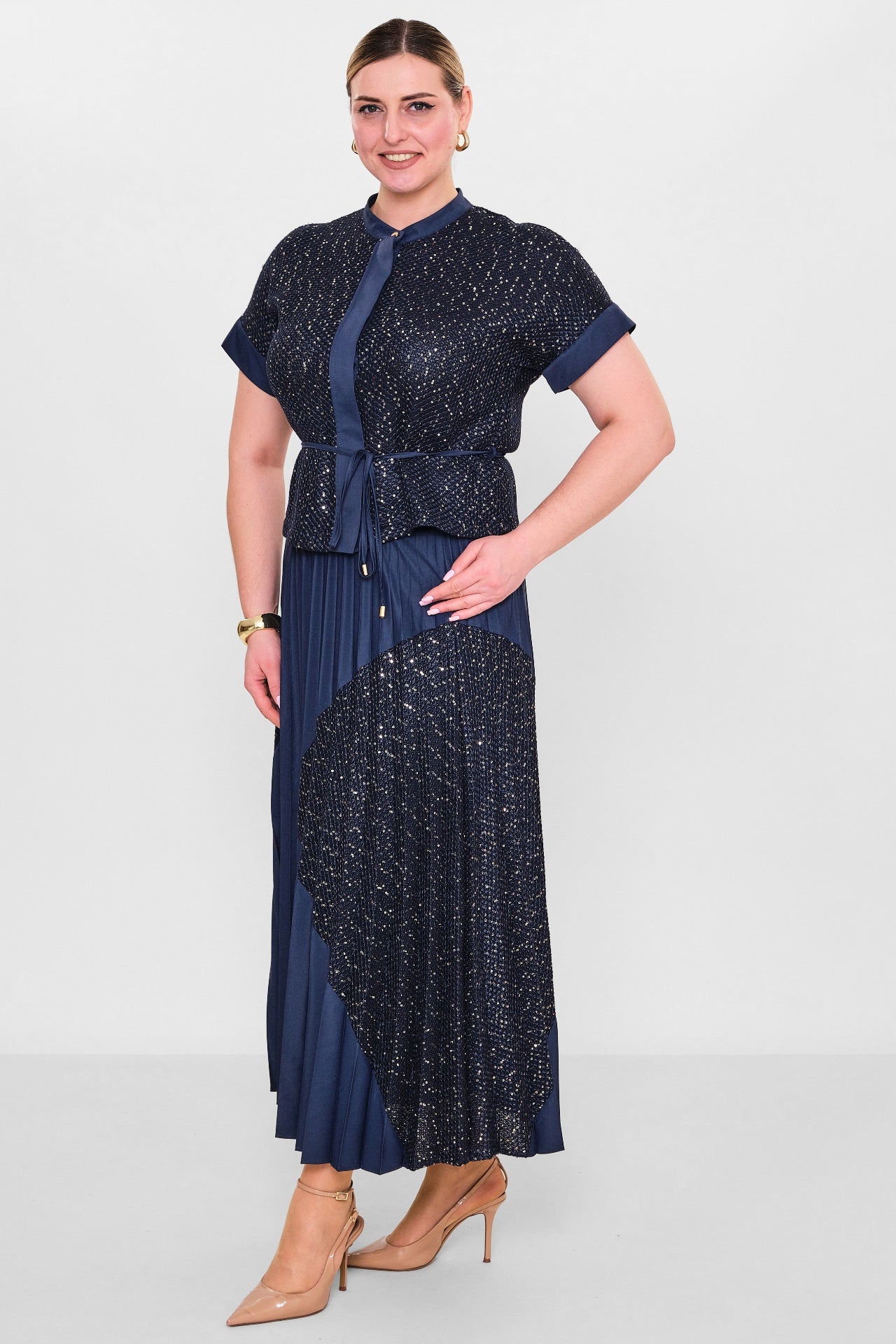 Myraang - Plus Size Suit (MYRG25K08-8443) - 8690200041884