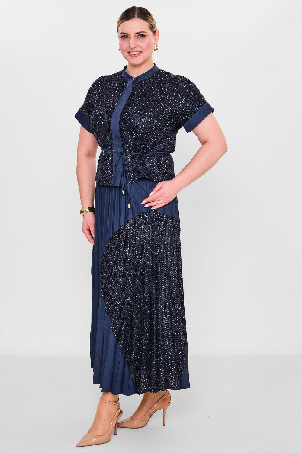 Myraang - Plus Size Suit (MYRG25K08-8443) - 8690200041884