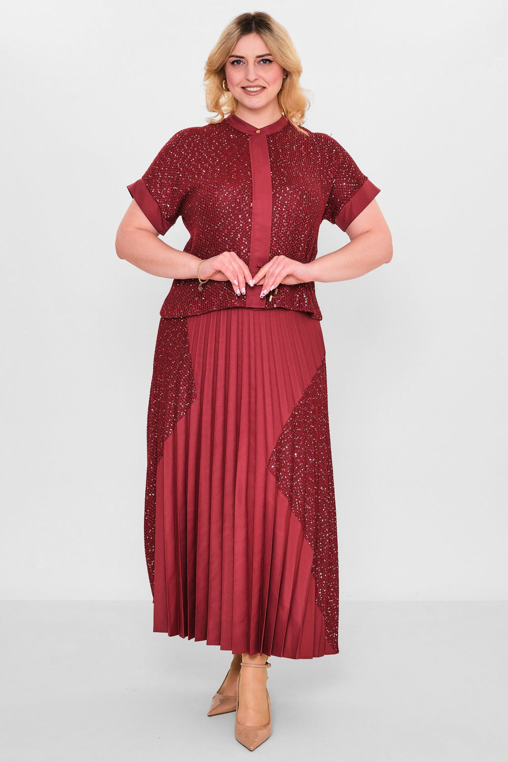 Myraang - Plus Size Suit (MYRG25K08-8443) - 8690200041891