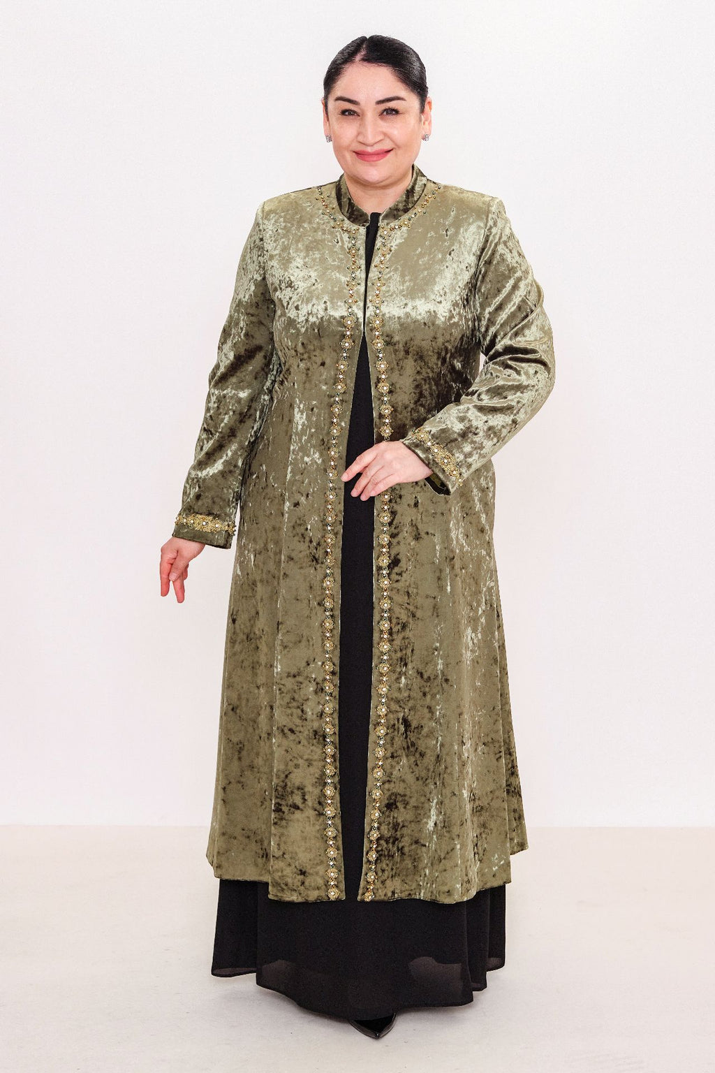 Ksas - Plus Size Cardigan (KSAS4148) - 8690200043130