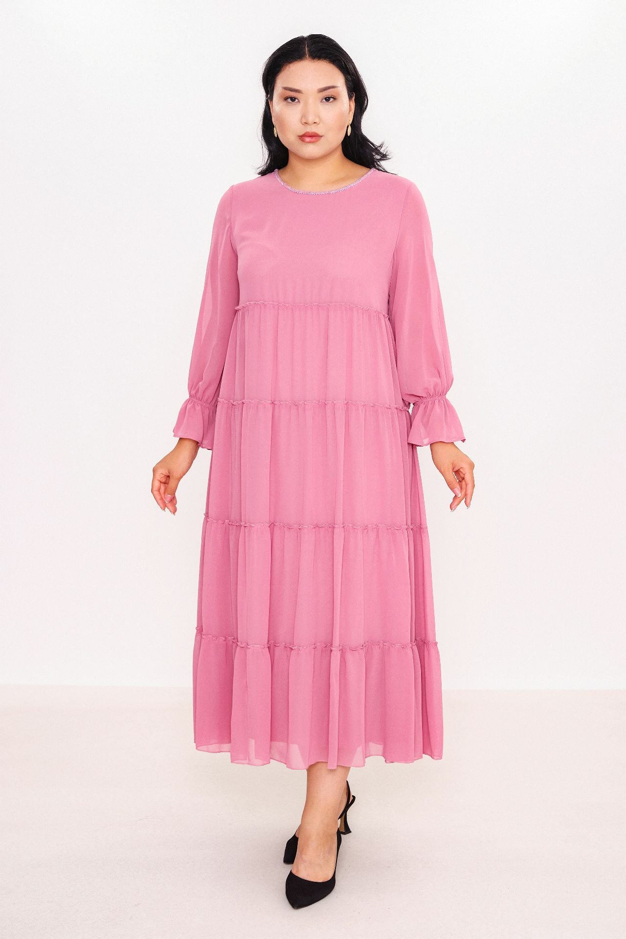 Ksas - Plus Size Dress (KSAS32268) - 8690200044809