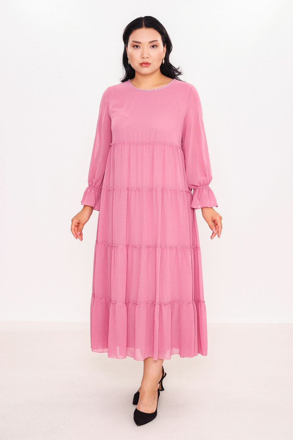 Ksas - Plus Size Dress (KSAS32268) - 8690200044809