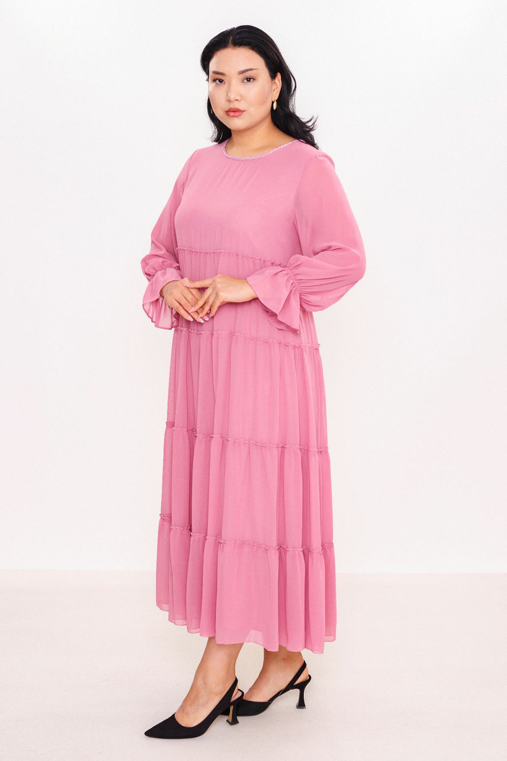 Ksas - Plus Size Dress (KSAS32268) - 8690200044809