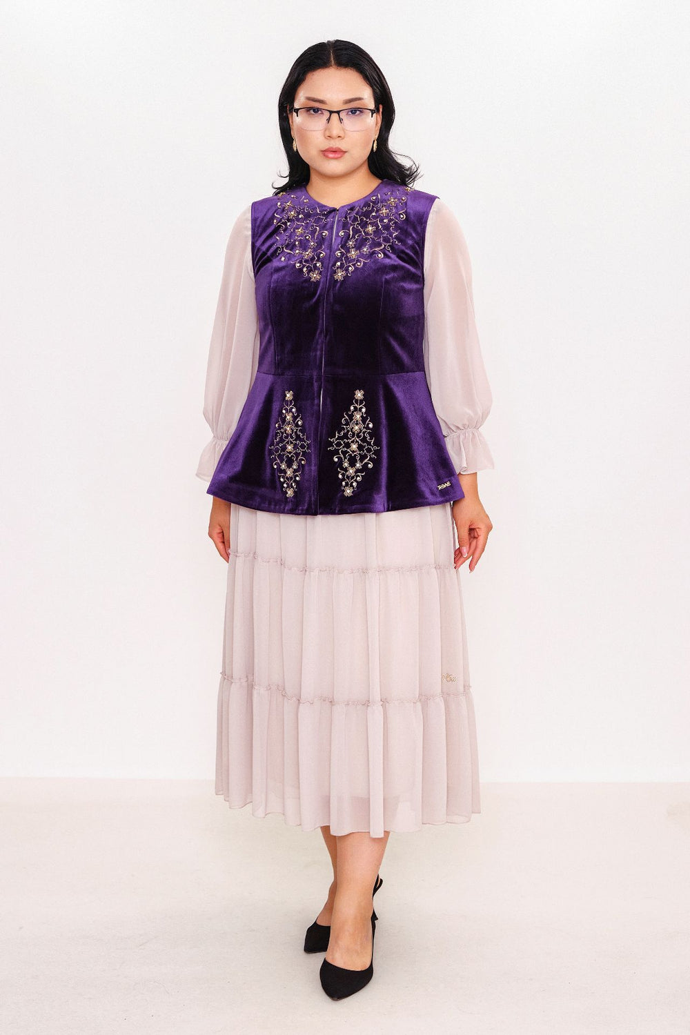 Ksas - Plus Size Waistcoat (KSAS4167) - 8690200044885