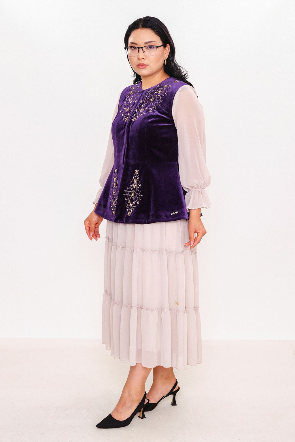 Ksas - Plus Size Waistcoat (KSAS4167) - 8690200044885