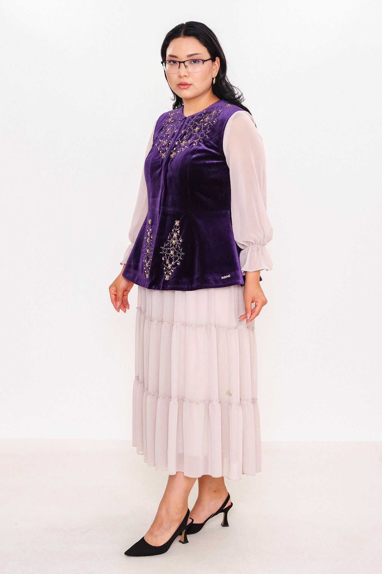 Ksas - Plus Size Waistcoat (KSAS4167) - 8690200044885