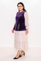 Ksas - Plus Size Waistcoat (KSAS4167) - 8690200044885