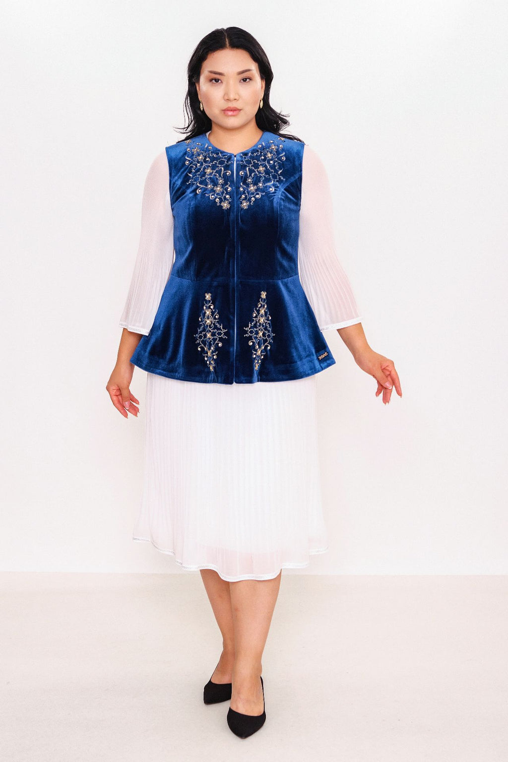 Ksas - Plus Size Waistcoat (KSAS4167)