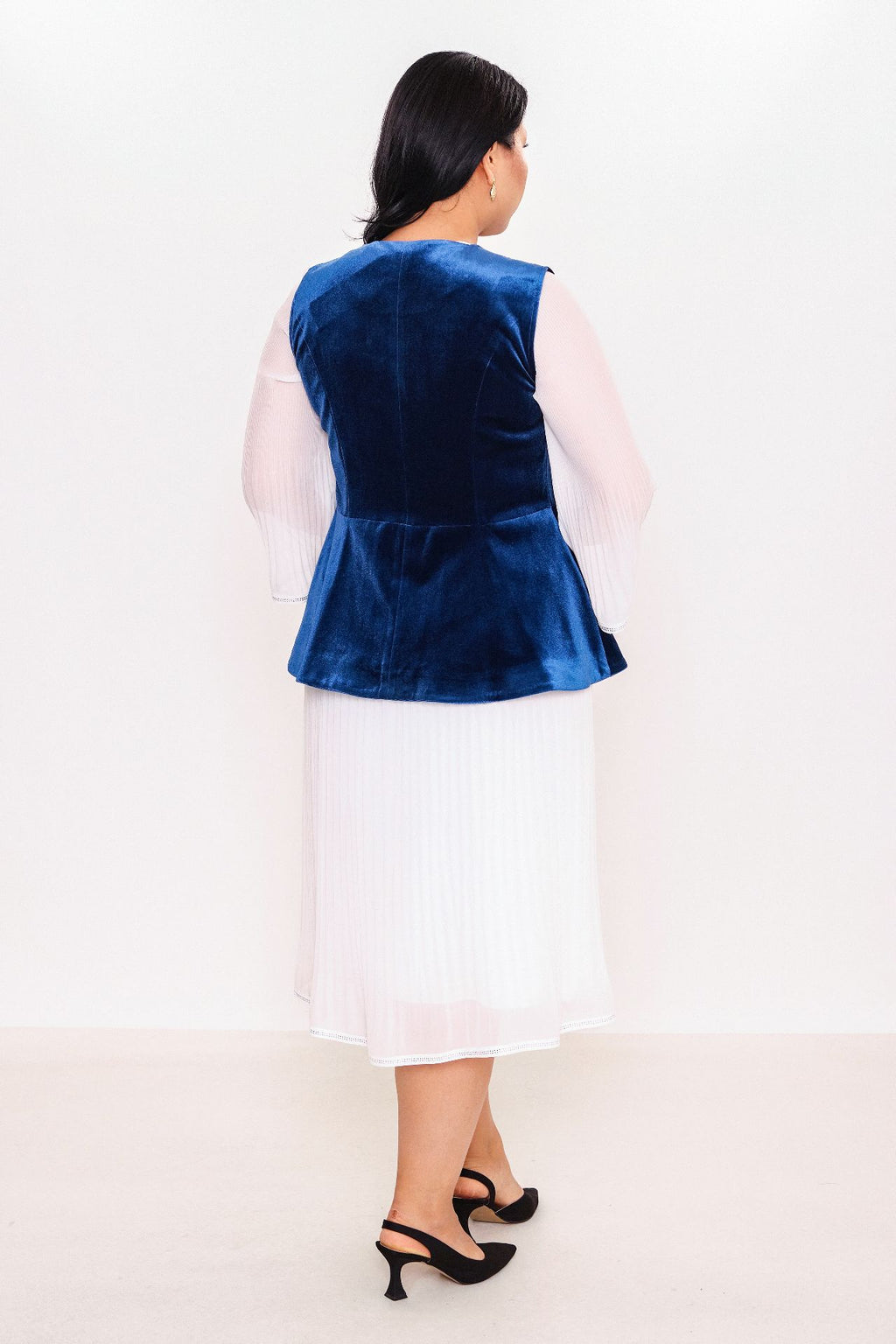 Ksas - Plus Size Waistcoat (KSAS4167)
