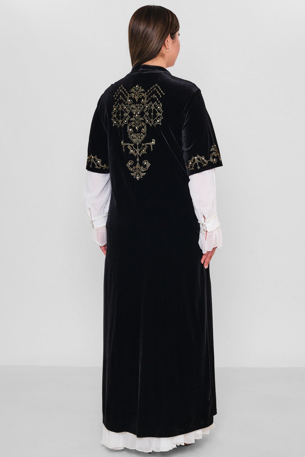 Ksas - Plus Size Cardigan (KSASEH-51-K) - 8690200044922