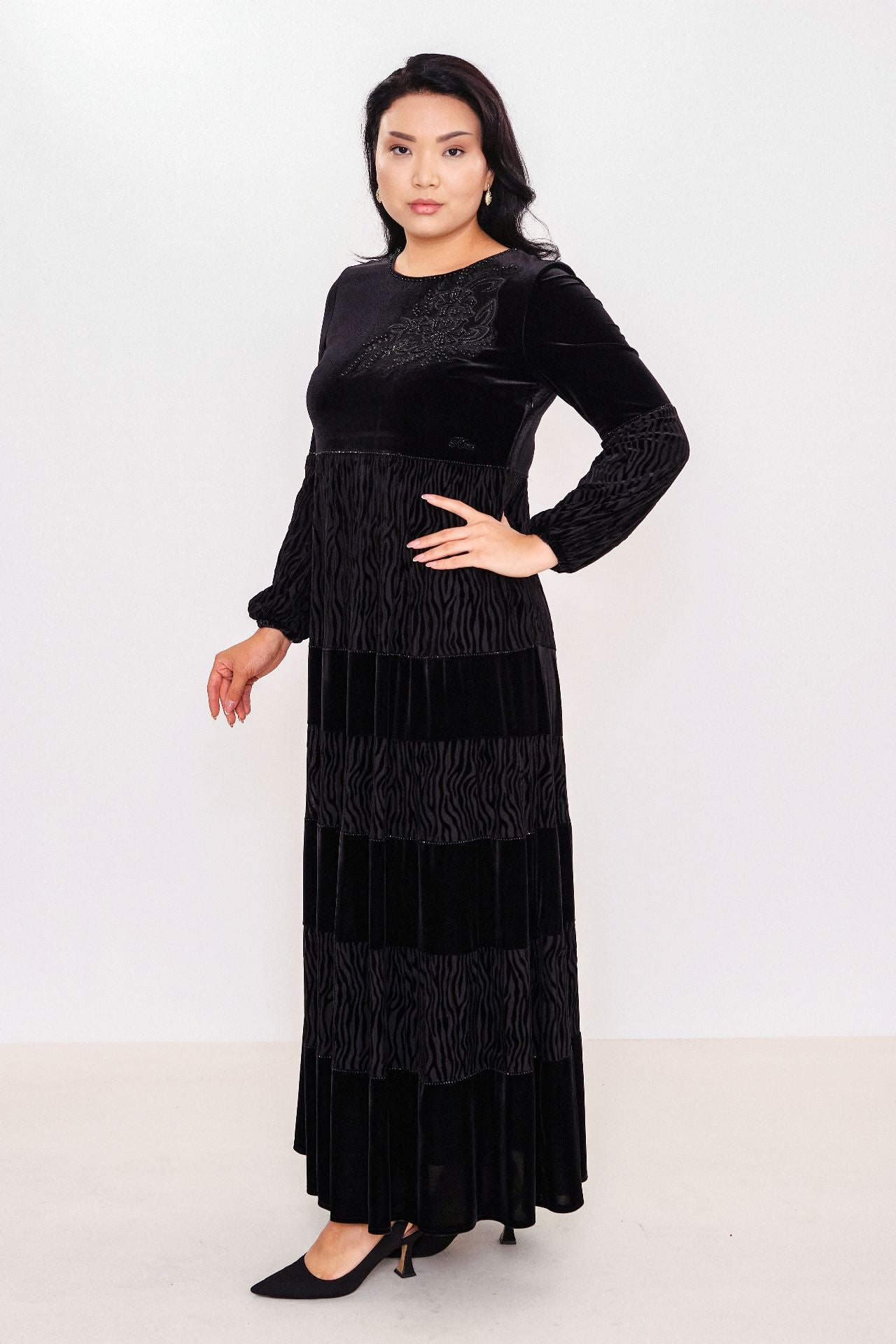Ksas - Plus Size Dress (KSAS32364) - 8690200046087