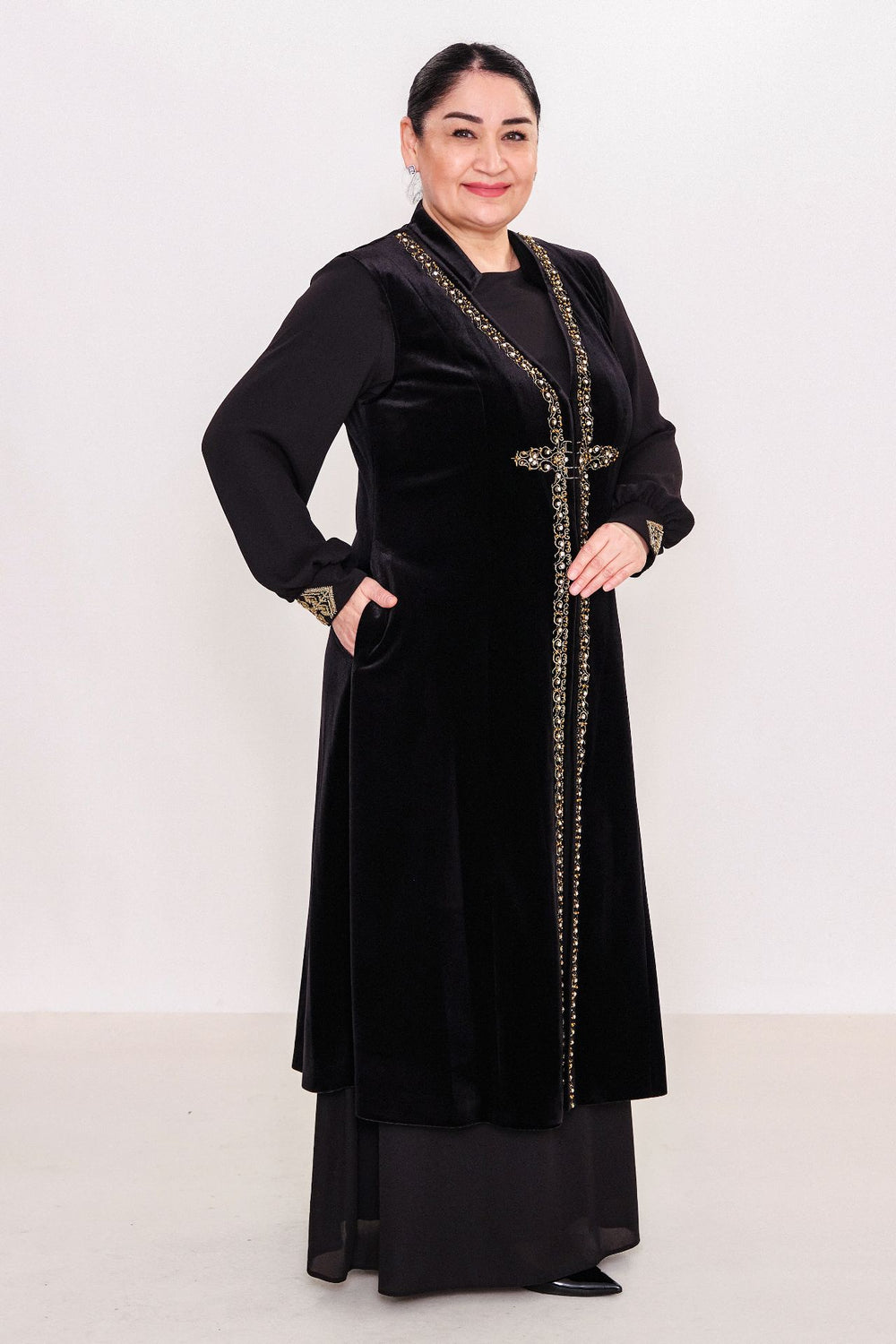 Ksas - Plus Size Cardigan (KSAS4179) - 8690200048333