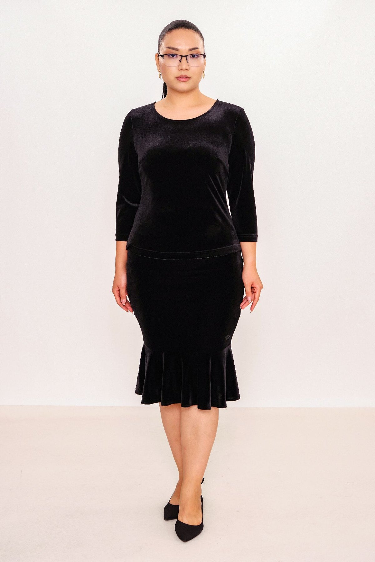 Ksas - Plus Size Blouse (KSAS13650) - 8690200054297