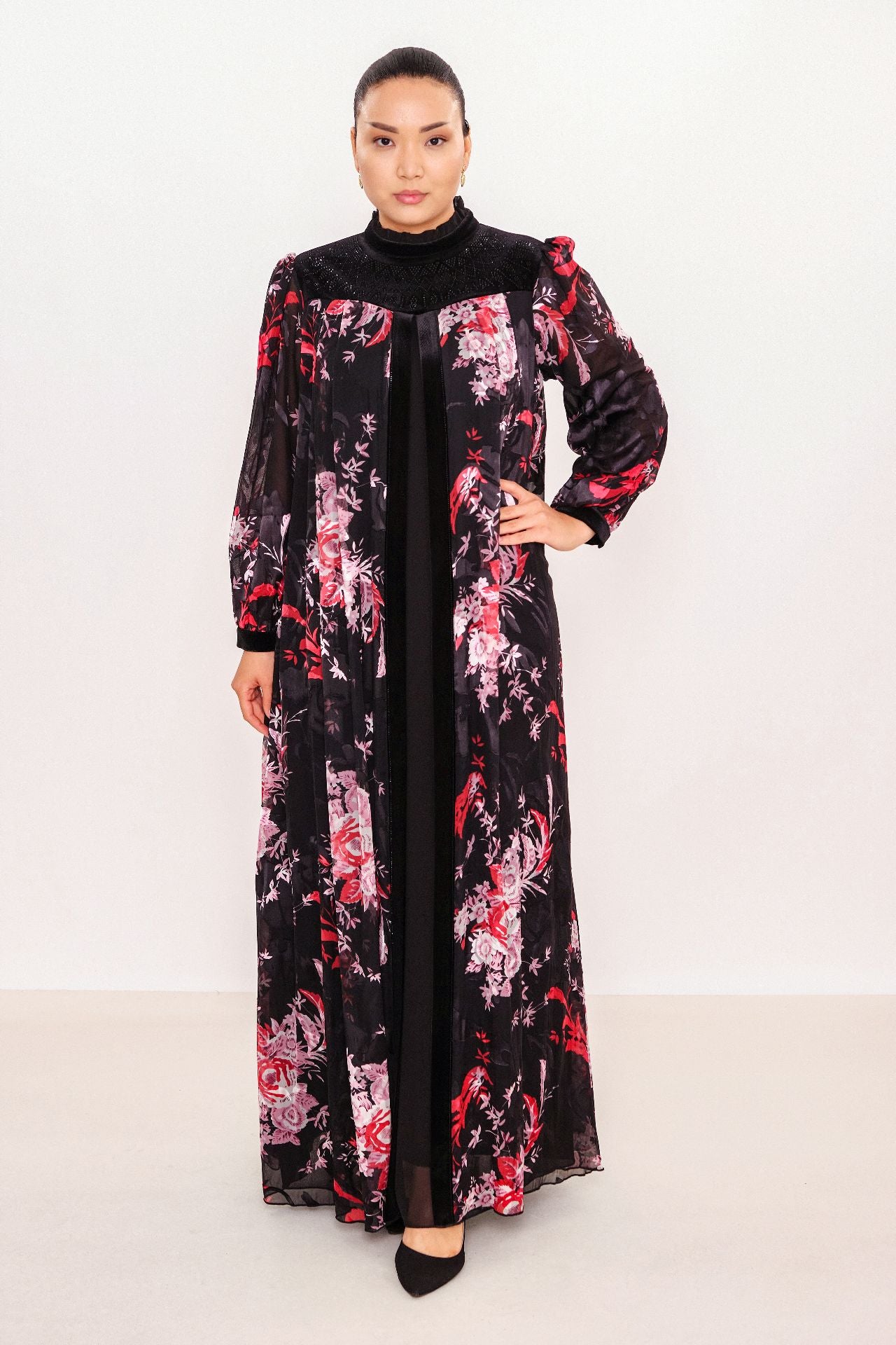 Ksas - Plus Size Dress (KSAS32366) - 8690200054303