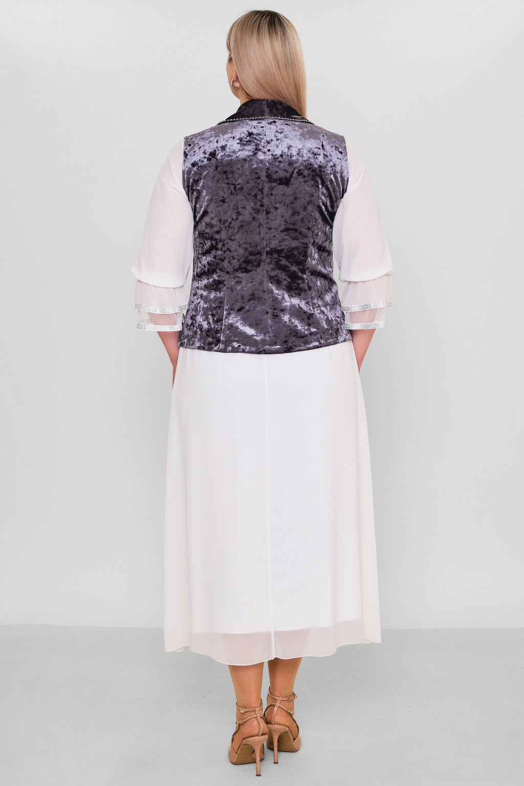 Ksas - Plus Size Waistcoat (KSAS4131) - 8690200055256