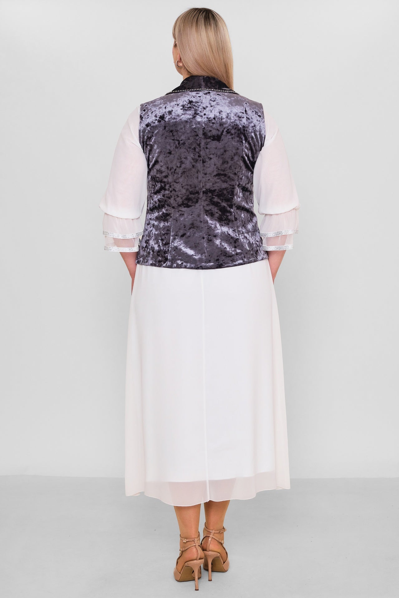 Ksas - Plus Size Waistcoat (KSAS4131) - 8690200055256