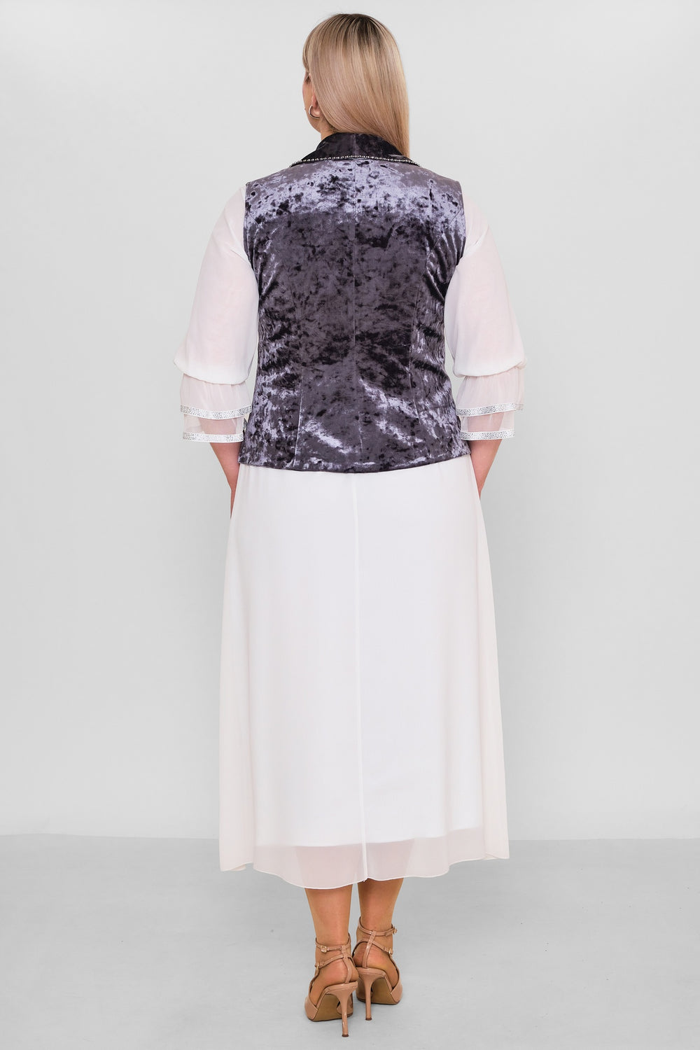Ksas - Plus Size Waistcoat (KSAS4131) - 8690200055256