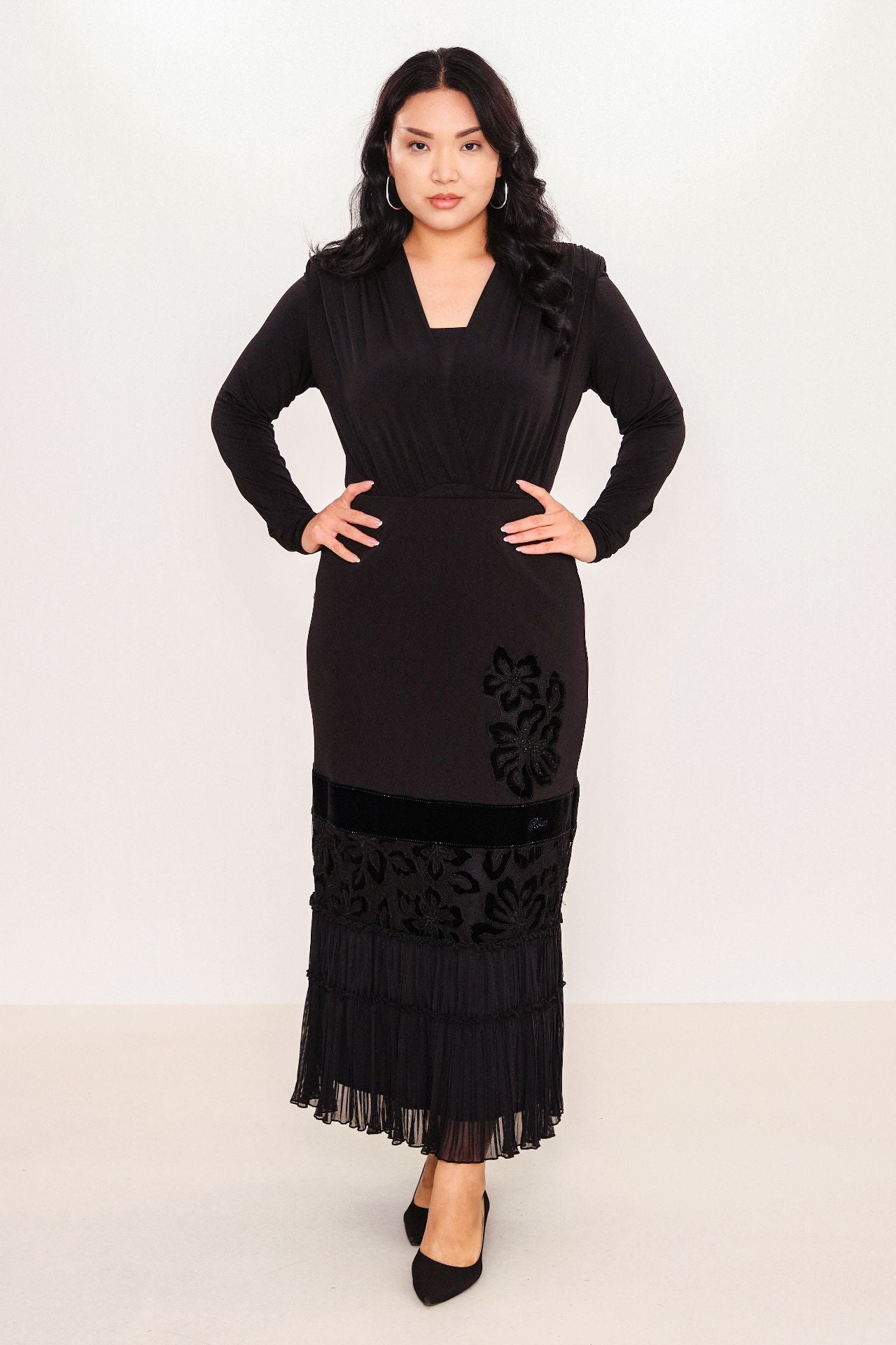 Ksas - Plus Size Skirt (KSAS1045) - 8690200056161
