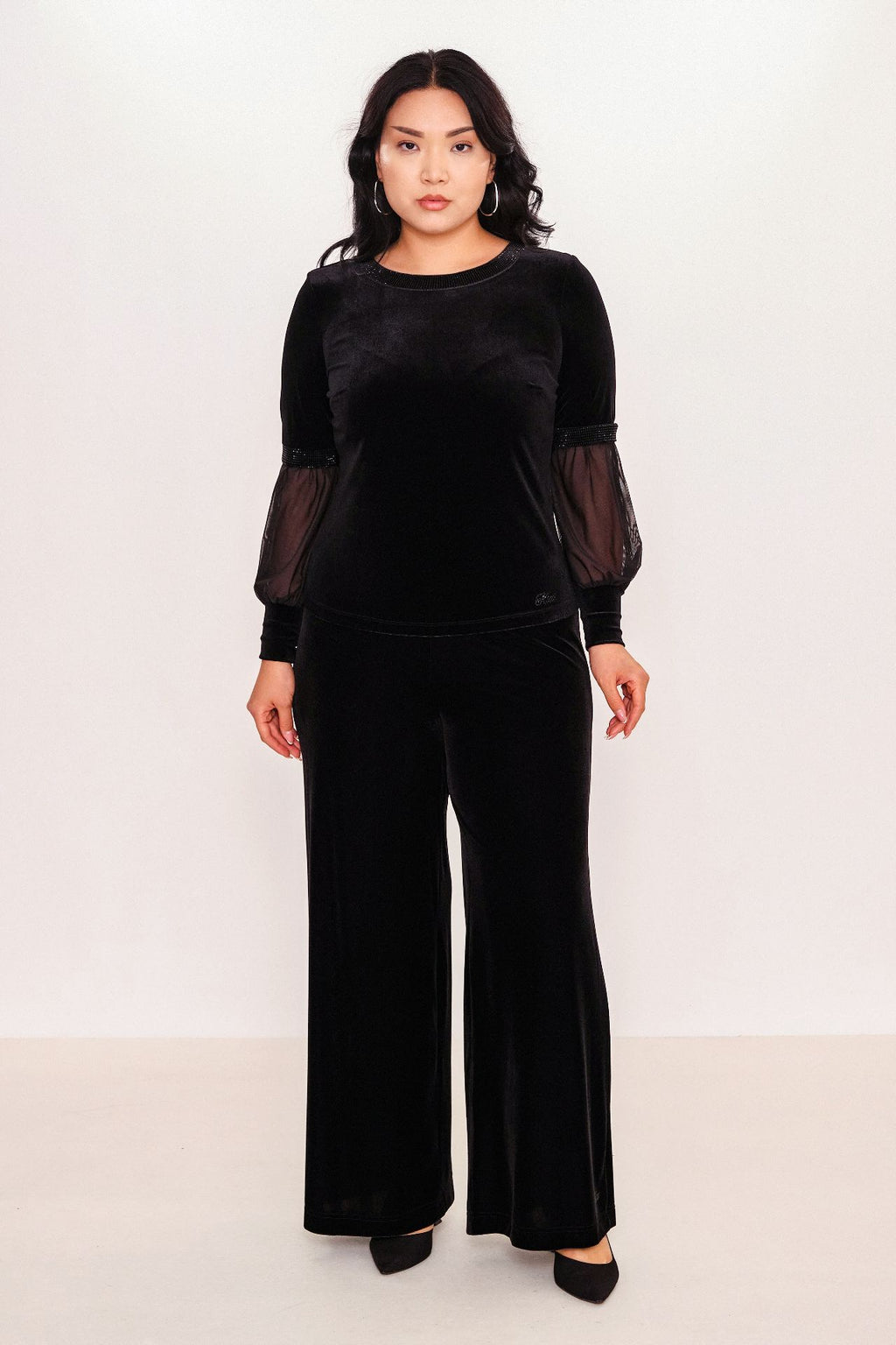 Ksas - Plus Size Blouse (KSAS13648)