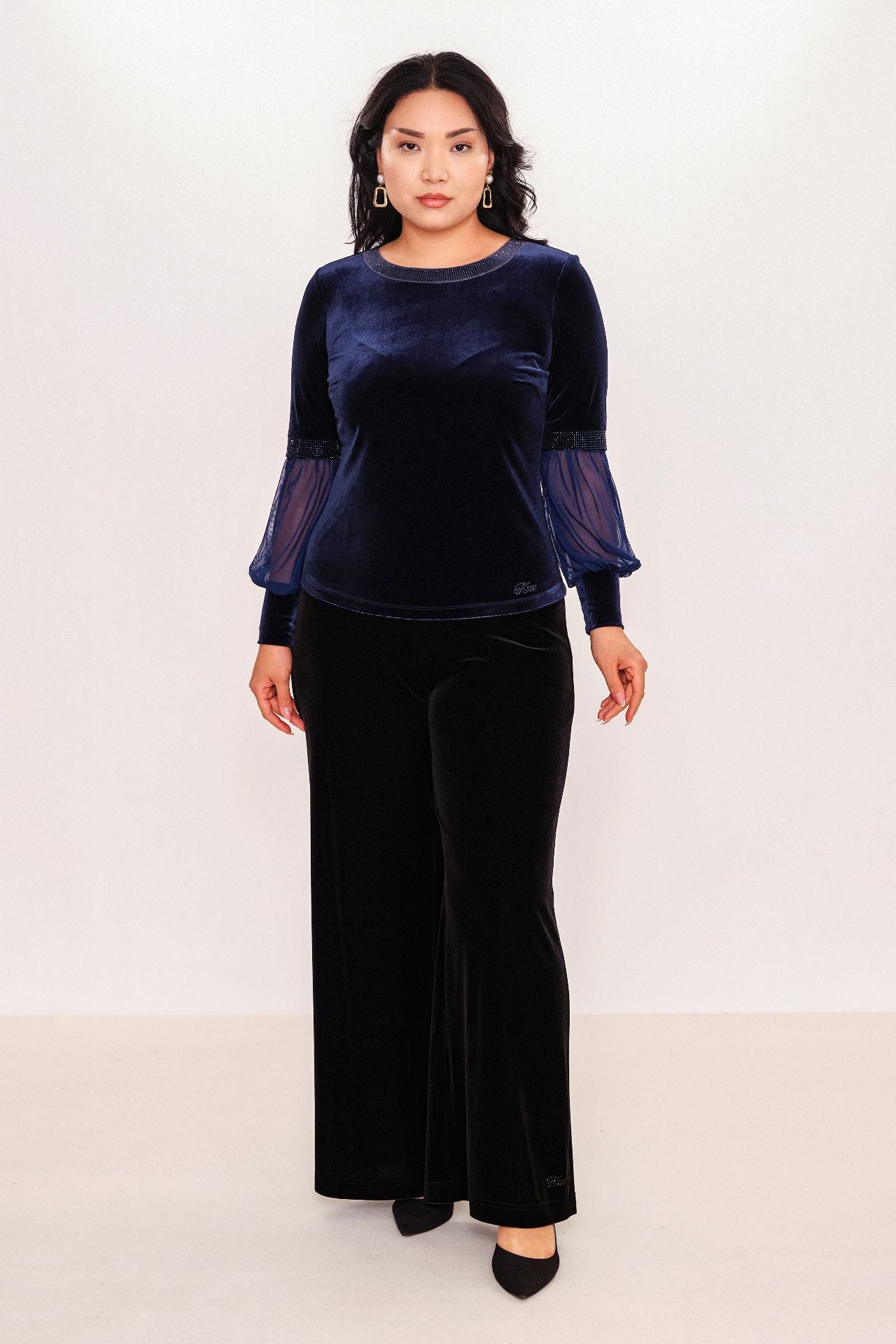 Ksas - Plus Size Blouse (KSAS13648) - 8690200056215