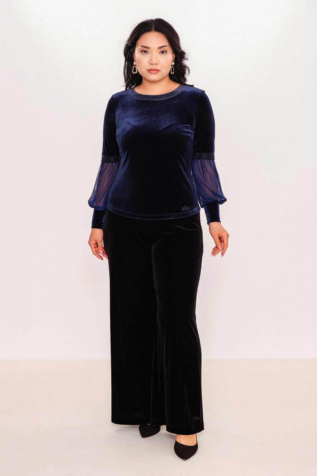 Ksas - Plus Size Blouse (KSAS13648) - 8690200056215