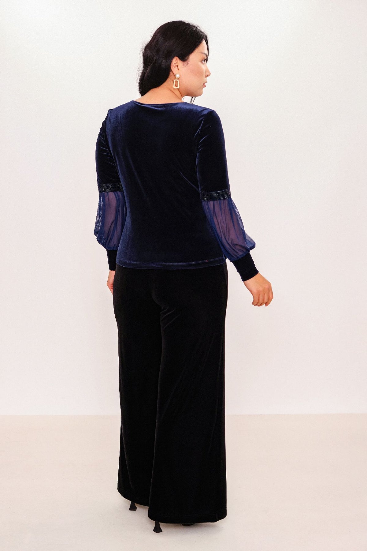 Ksas - Plus Size Blouse (KSAS13648) - 8690200056215