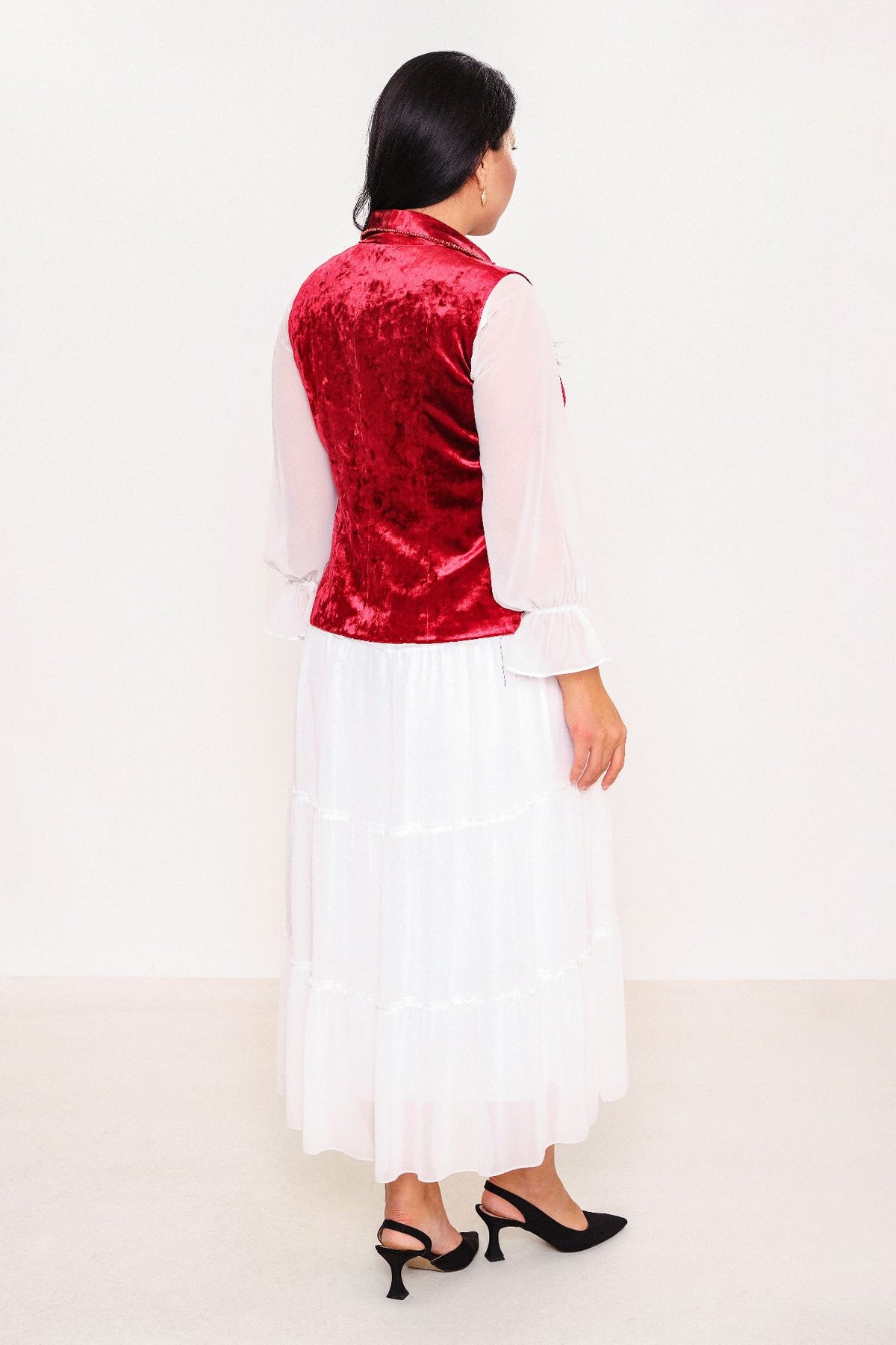 Ksas - Plus Size Waistcoat (KSAS4131) - 8690200056284