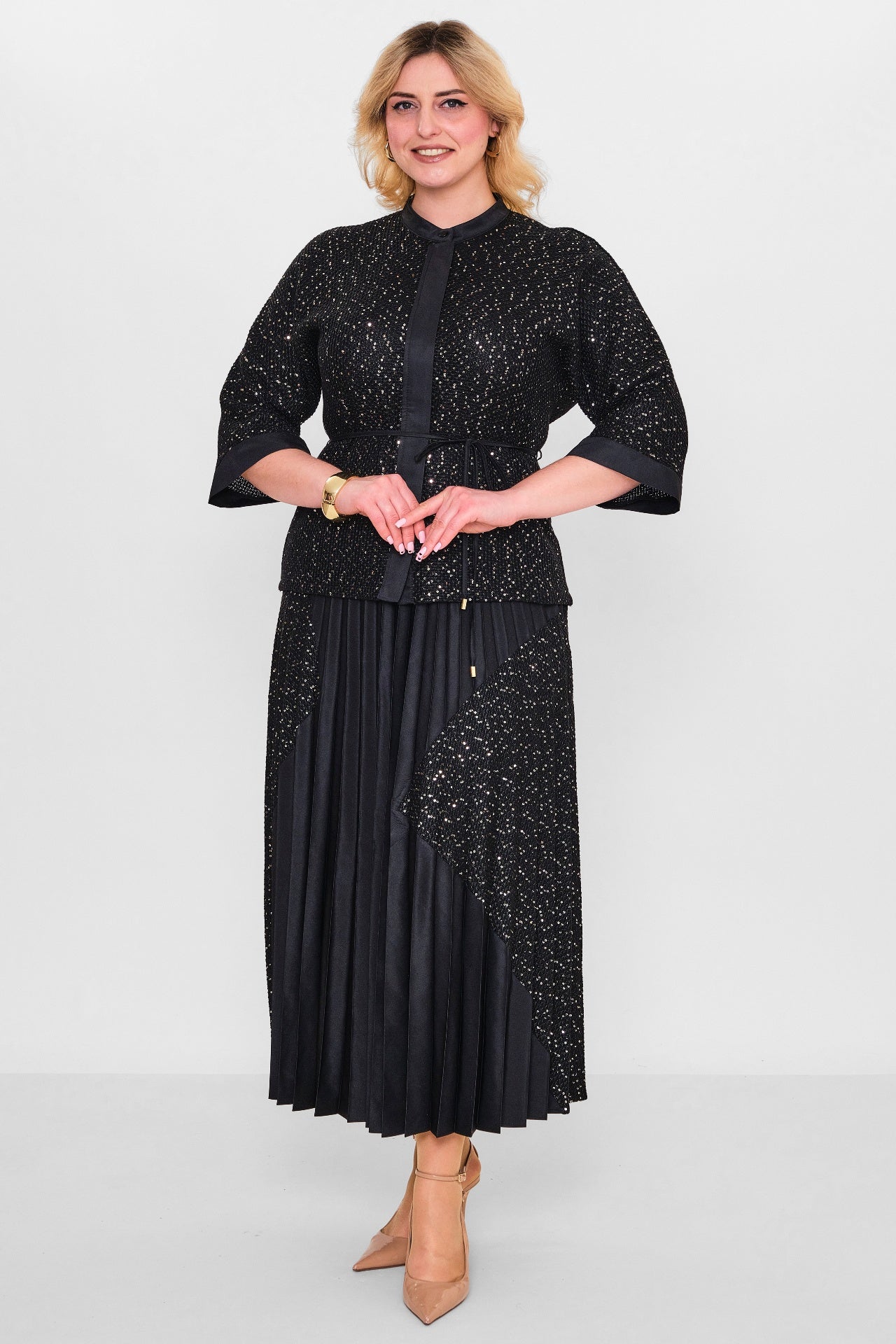 Myraang - Plus Size Suit (MYRG25K08-8449) - 8690200058684