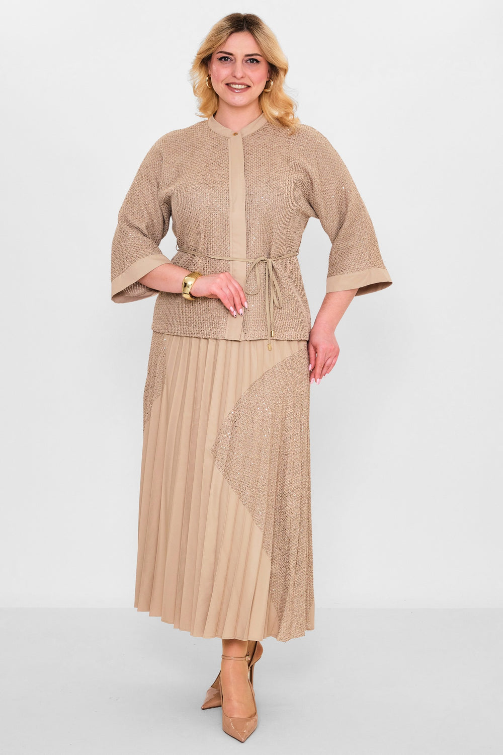 Myraang - Plus Size Suit (MYRG25K08-8449) - 8690200058691