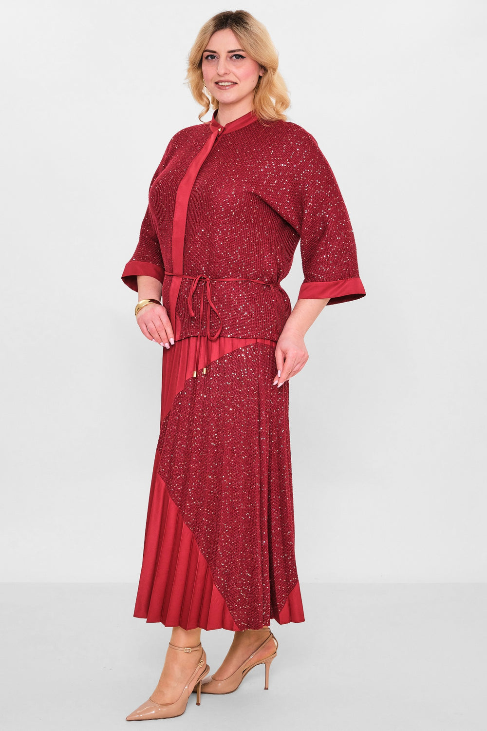 Myraang - Plus Size Suit (MYRG25K08-8449) - 8690200058714