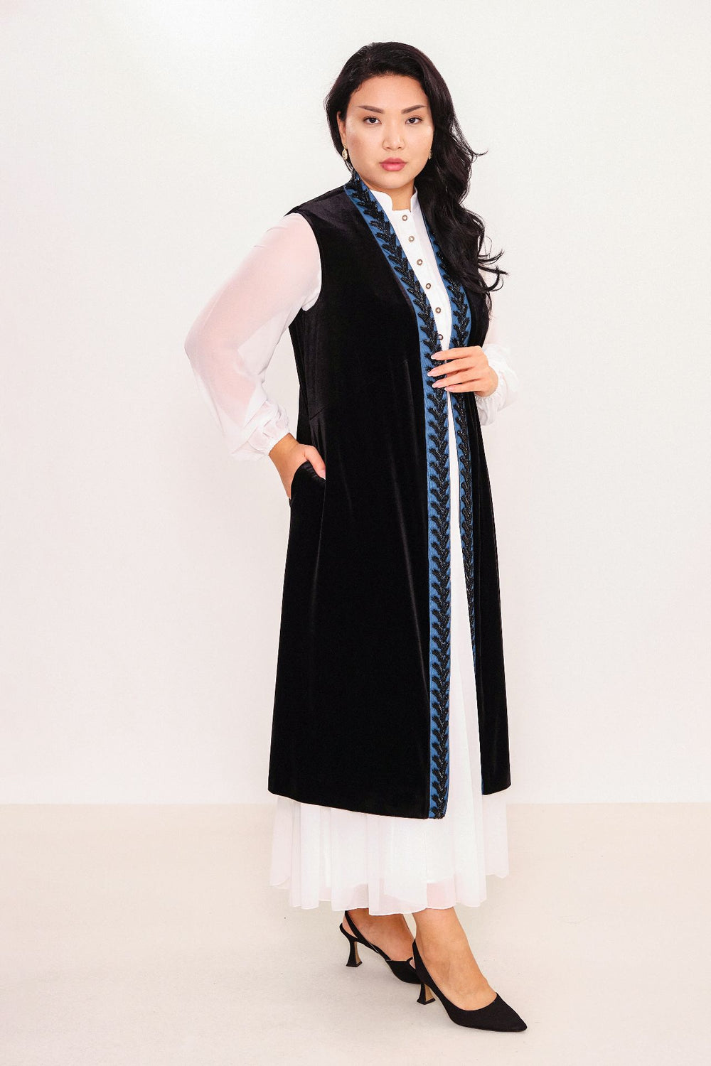 Ksas - Plus Size Cardigan (KSAS4195) - 8690200059025