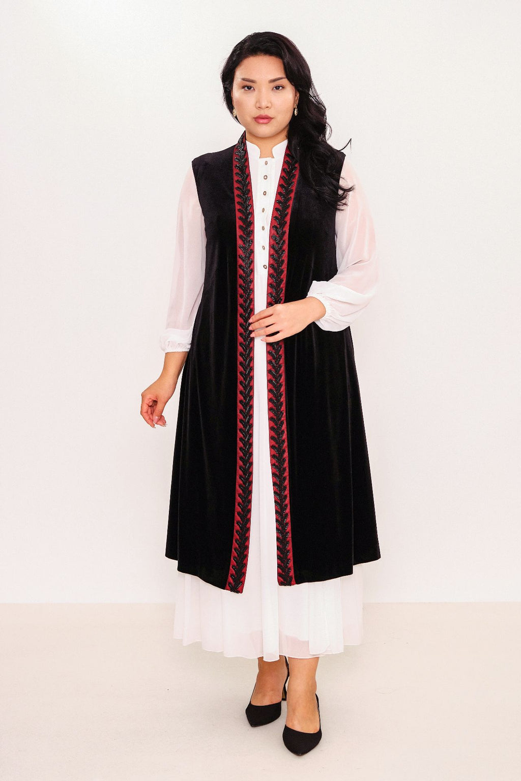 Ksas - Plus Size Cardigan (KSAS4195) - 8690200059032
