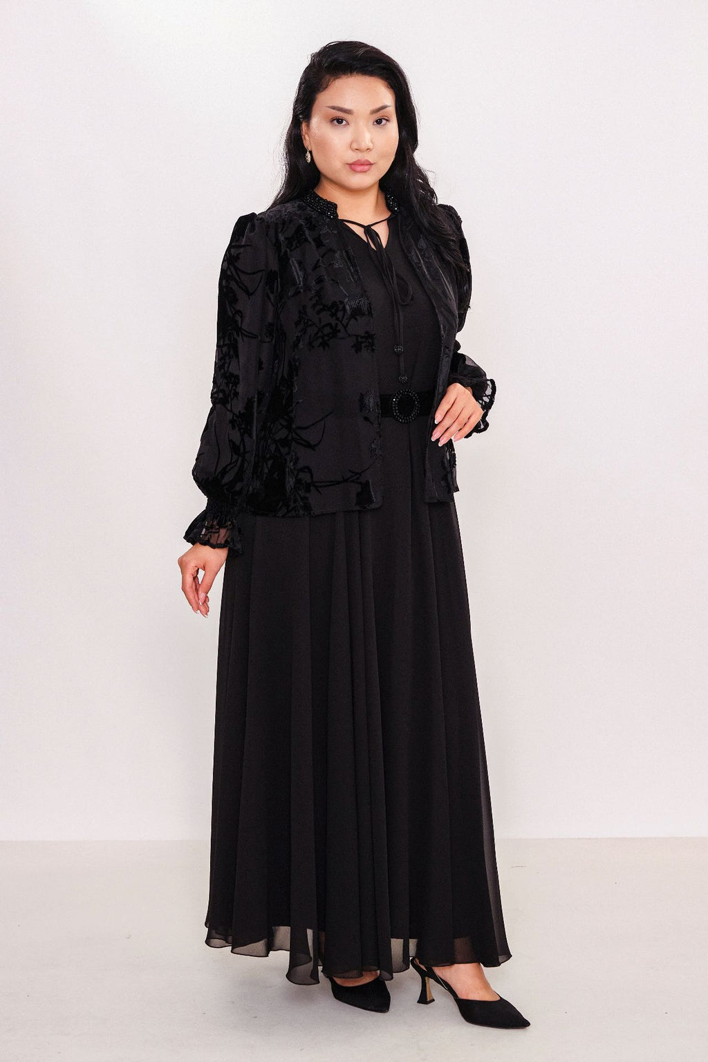Ksas - Plus Size Dress (KSAS32363) - 8690200059339