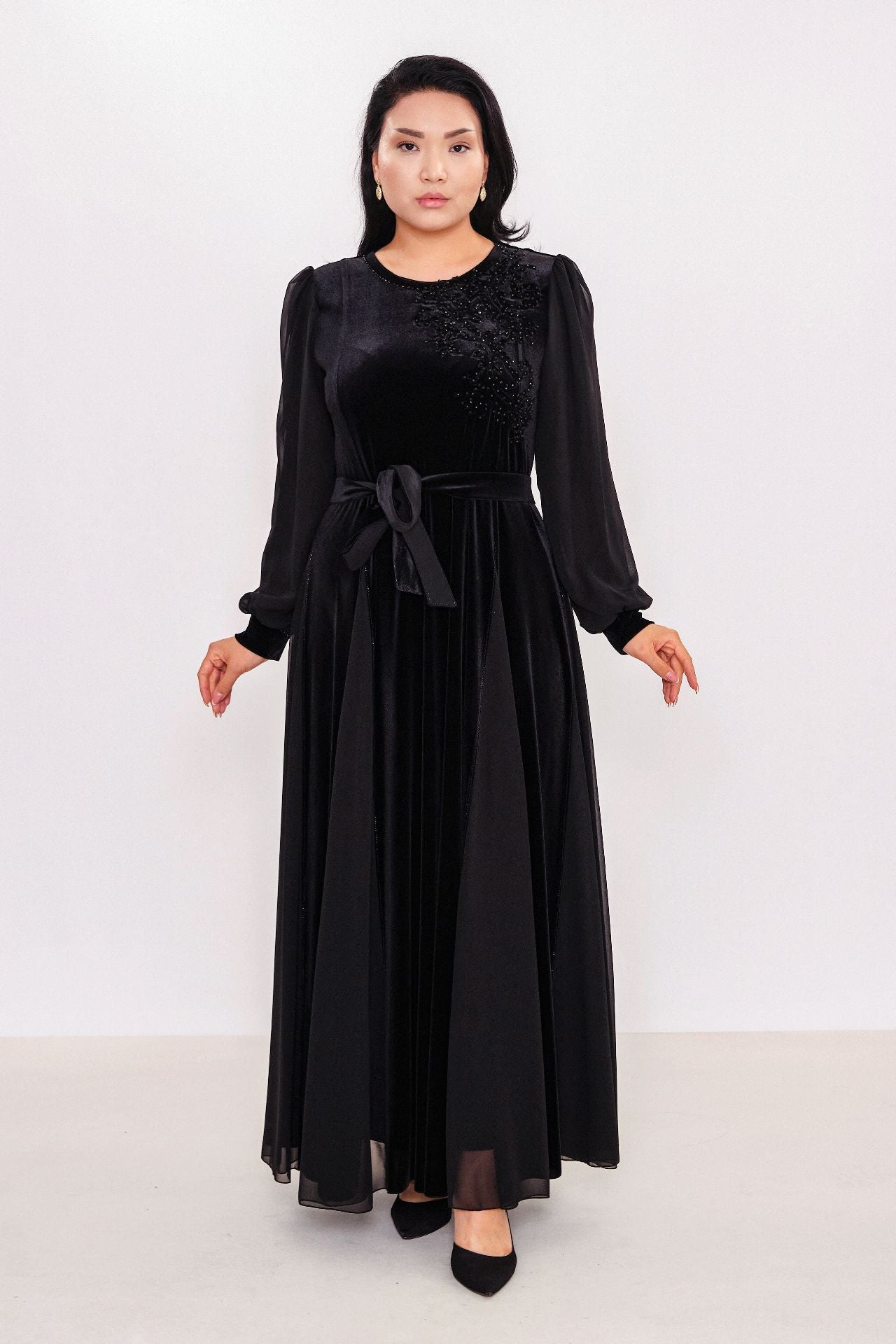 Ksas - Plus Size Dress (KSAS32367) - 8690200059735