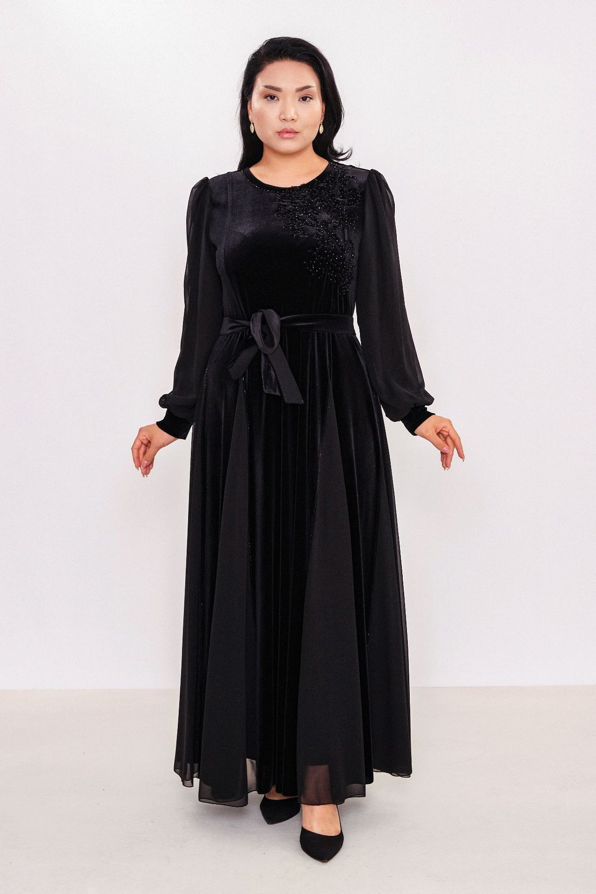Ksas - Plus Size Dress (KSAS32367) - 8690200059735
