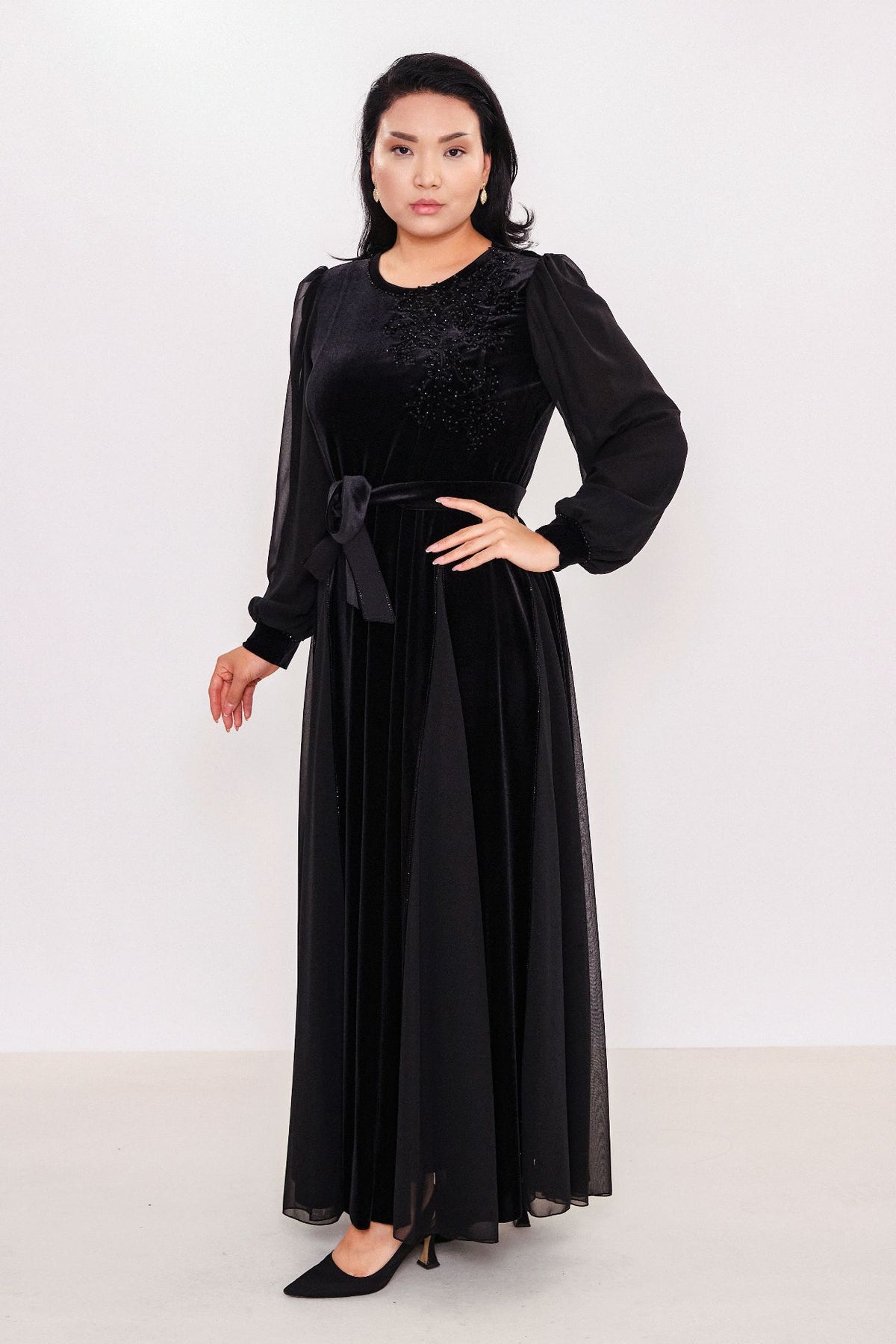Ksas - Plus Size Dress (KSAS32367) - 8690200059735