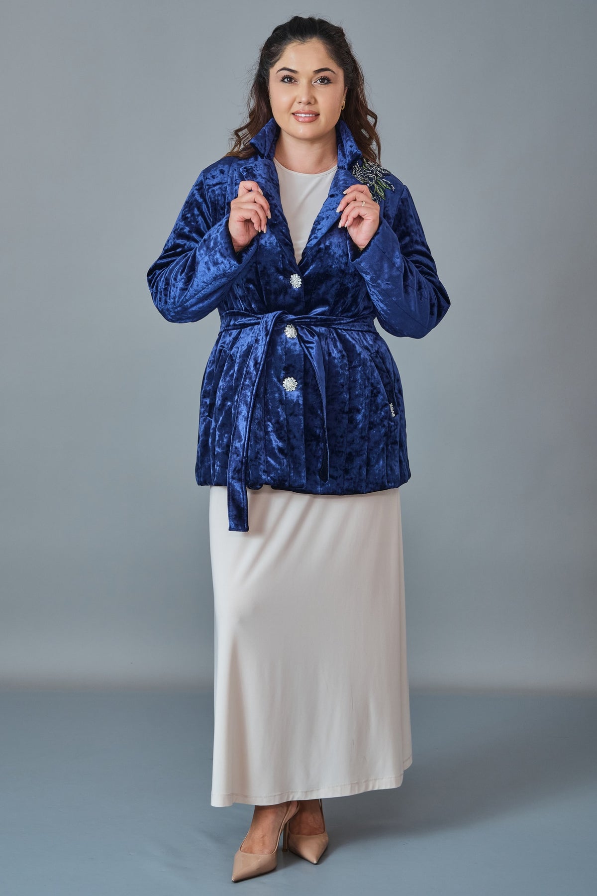 Ksas - Plus Size Cardigan (KSASEH-71)